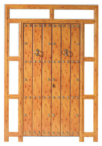 PUERTA IMITACIÓN MADERA